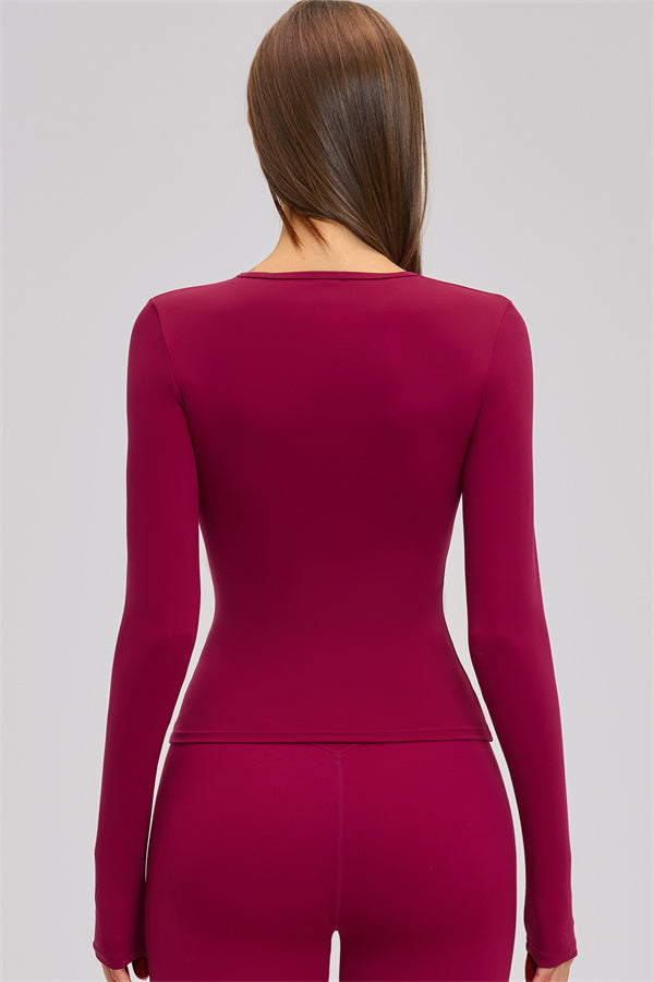 The Dynamic Long Sleeve T-shirt Straight Leg Pants 2-Piece Set
