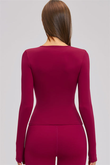 The Dynamic Long Sleeve T-shirt Straight Leg Pants 2-Piece Set