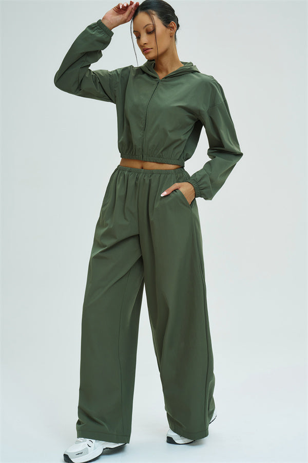 The Svelte UV protection Crop Hoodie