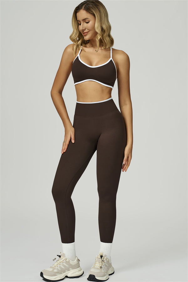 The Prime Line Sports Bra Leggings 2-Piece Set