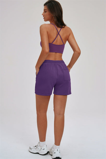 The Kinetic Cross Back Sports Bra