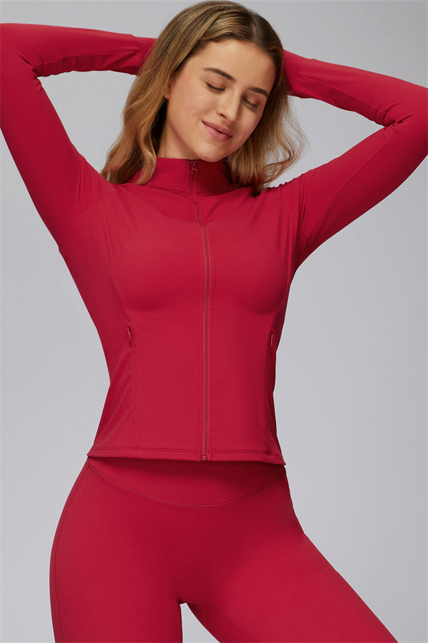 The Radiance Pure Zip Jacket
