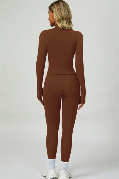 The Seraphine Jacket Sports Bra Leggings 3-Piece Set