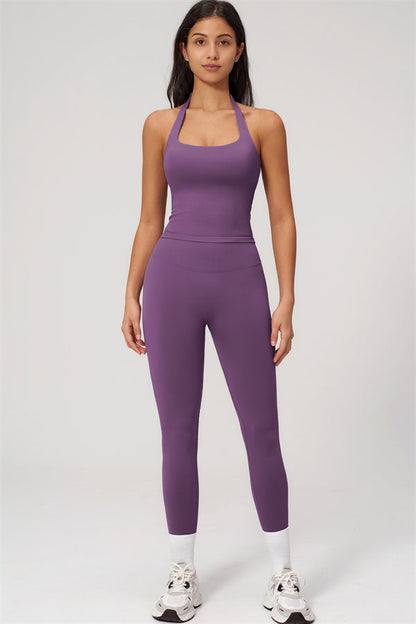 The Empower Halter Crop Top