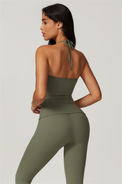 The Surge Halter Crop Top