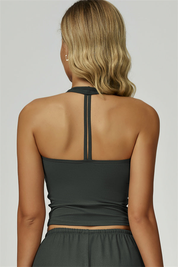 The Sprint Halter Tank Top Sweatpants 2-Piece Set