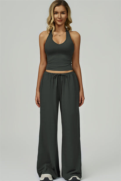 The Sprint Halter Tank Top