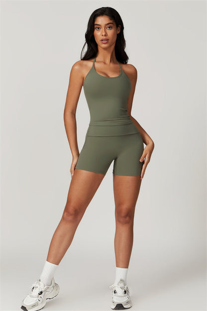 The Surge Halter Crop Top