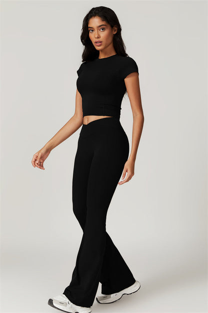 The Sophia T-shirt Flares 2-Piece Set