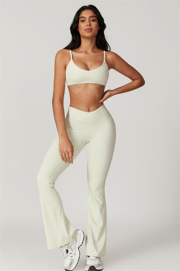 The Sophia Sports Bra Flares 2-Piece Set