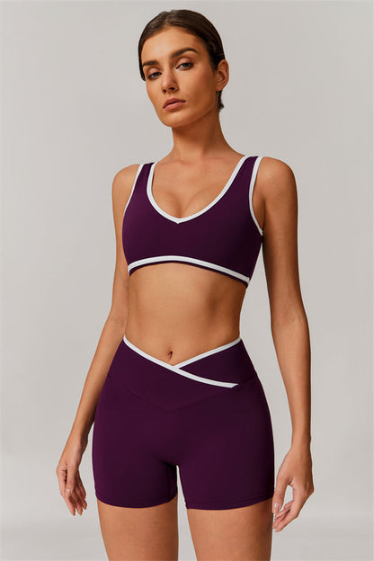 The Stamina Sports Bra Shorts 2-Piece Set