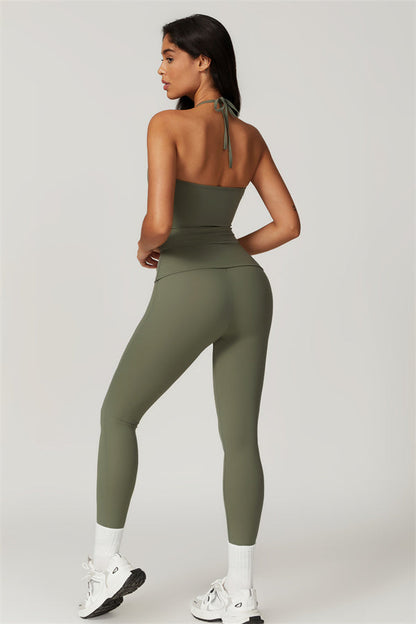 The Surge Halter Crop Top