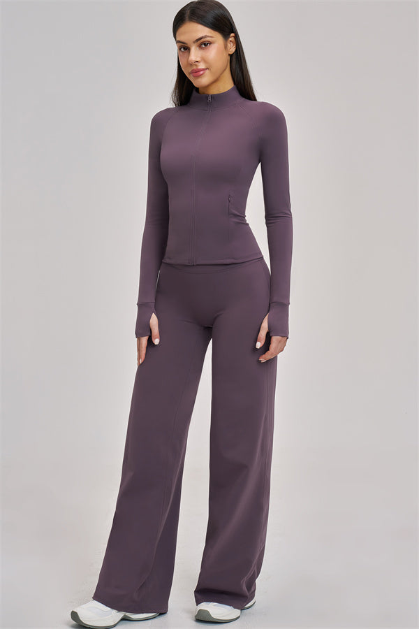 The Swoon Jacket Flared Leggings 2-Piece Set