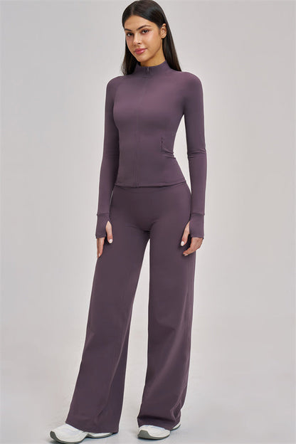 The Swoon Jacket Flared Leggings 2-Piece Set