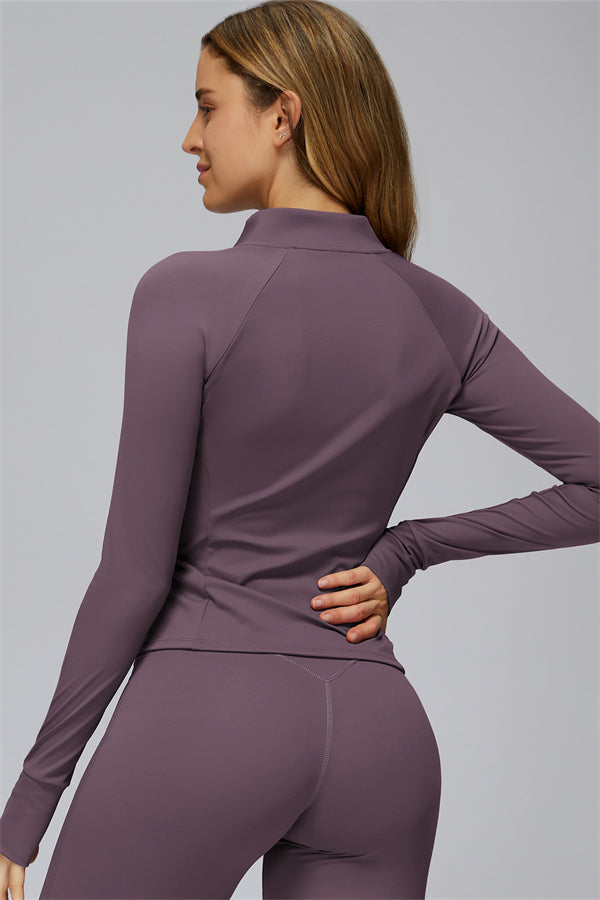 The Radiance Pure Zip Jacket