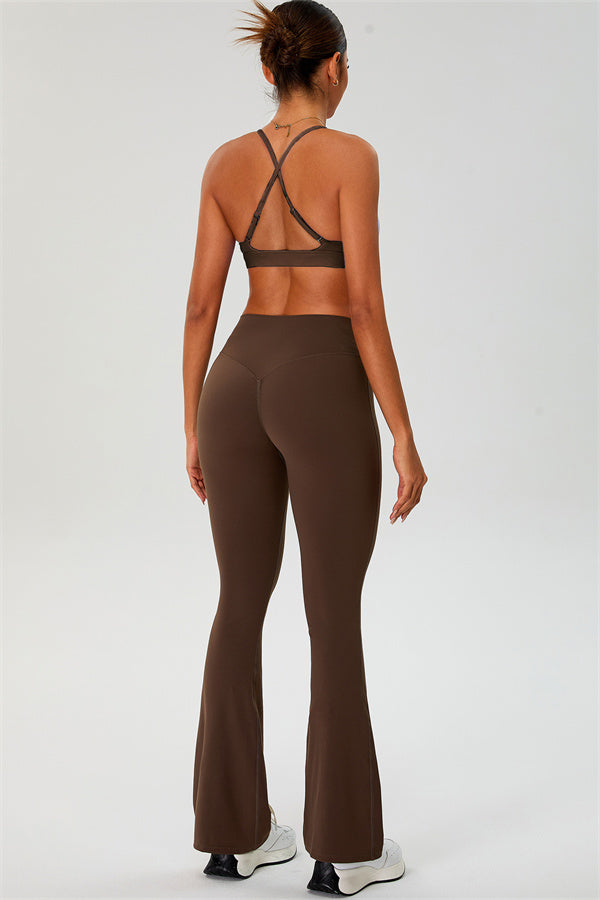 The Ember Sports Bra Flared Leggings 2-Piece Set