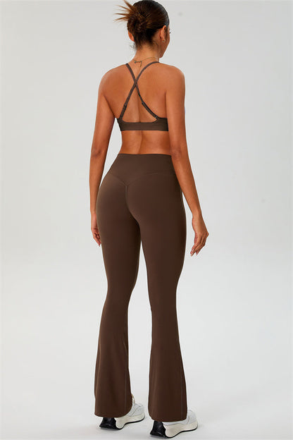 The Ember Sports Bra Flared Leggings 2-Piece Set
