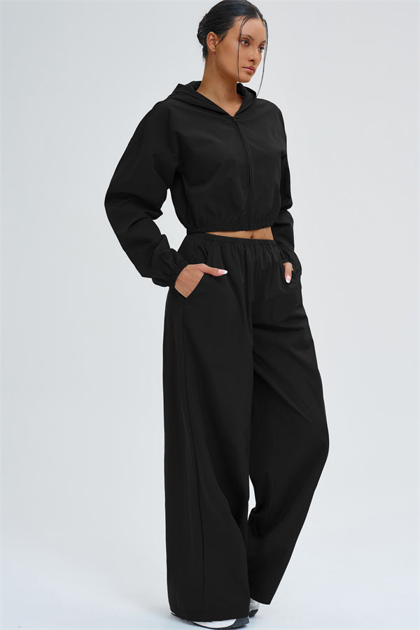 The Svelte UV protection Crop Hoodie
