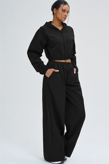 The Svelte UV protection Crop Hoodie