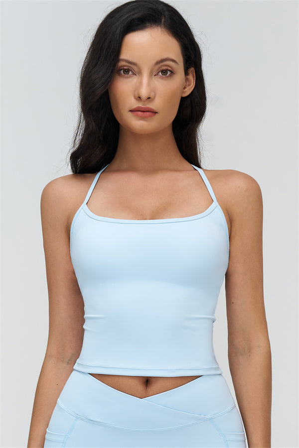 The BoldFit Crop Top Flared Leggings 2-Piece Set