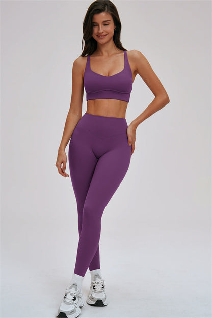 The Kinetic Cross Back Sports Bra