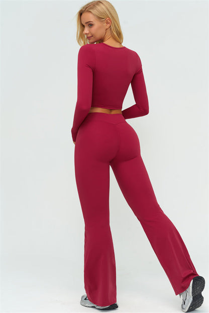The Lushness Flared Leggings