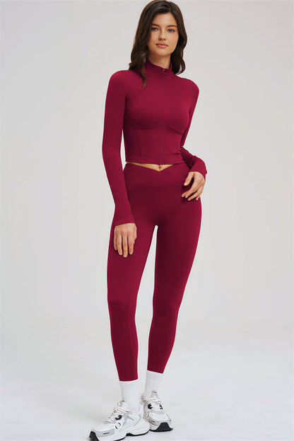 The Sizzle Zip Jacket Leggings 2-Piece Set