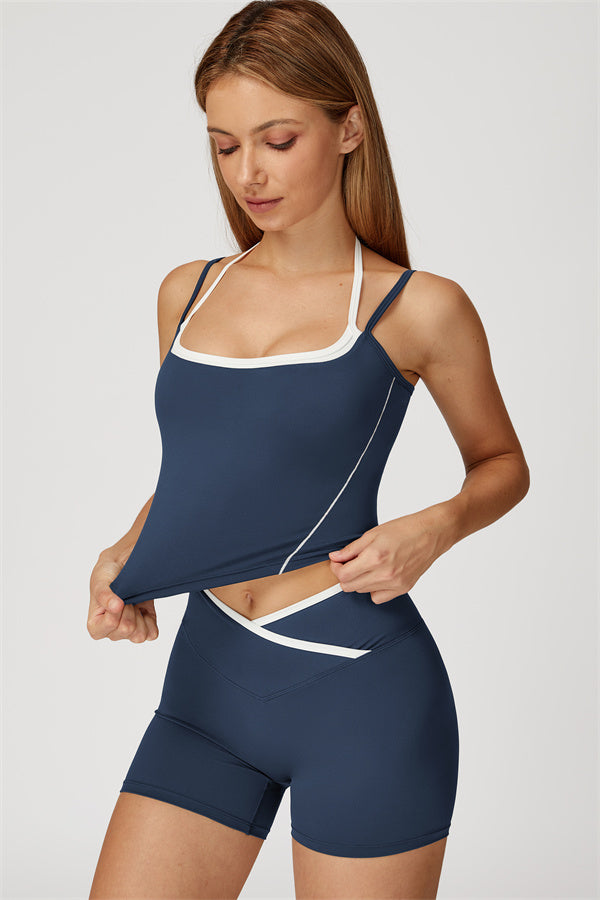The Radiant Crop Top Shorts 2-Piece Set