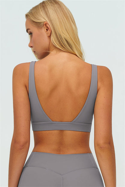 The Lushness V-Back Sports Bra Leggings 2-Piece Set