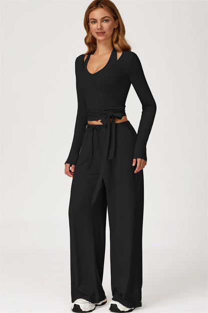 The Sprint Long Sleeve Crop Top