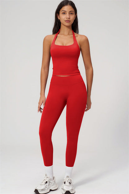 The Empower Halter Crop Top