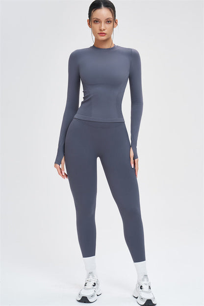 The Whim Long Sleeve T-shirt Leggings 2-Piece Set