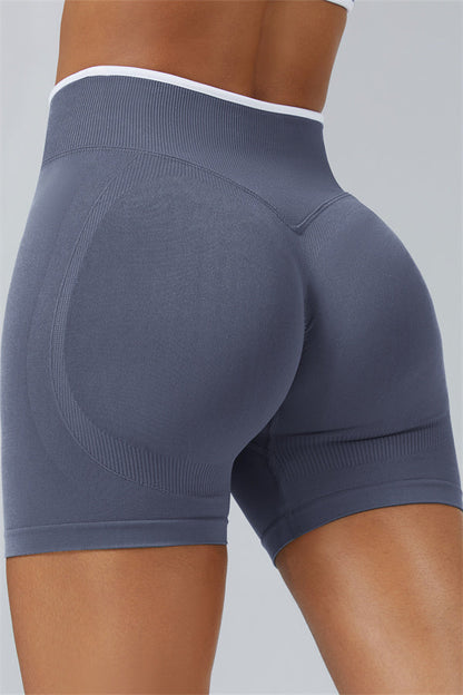 The Elevate Long Sleeve Crop top Shorts 2-Piece Set