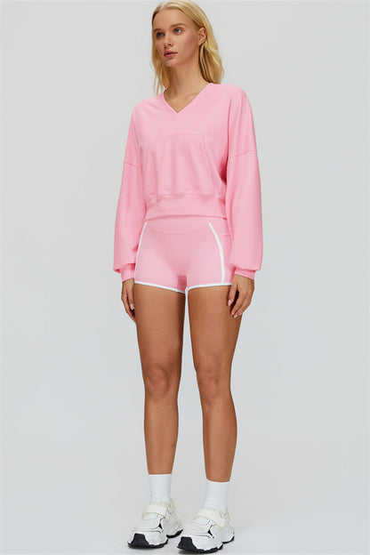 The Whisper V-Neck Hoodie