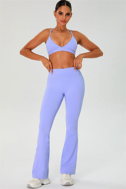 The Ember Sports Bra Flared Leggings 2-Piece Set