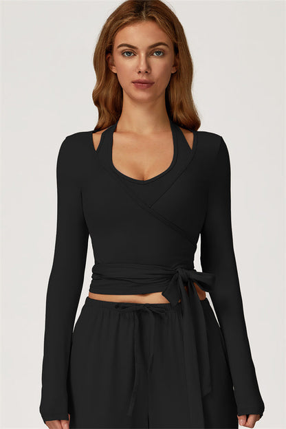 The Sprint Long Sleeve Crop Top