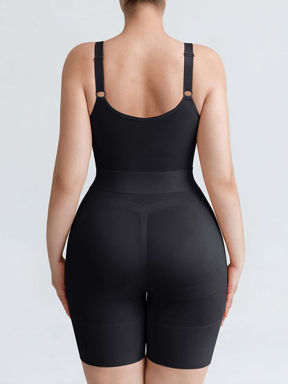 Seamless Open-Back Butt-Lifting Tummy Control Bodysuit