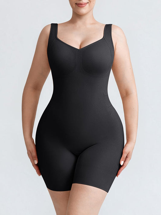 Seamless Open-Back Butt-Lifting Tummy Control Bodysuit