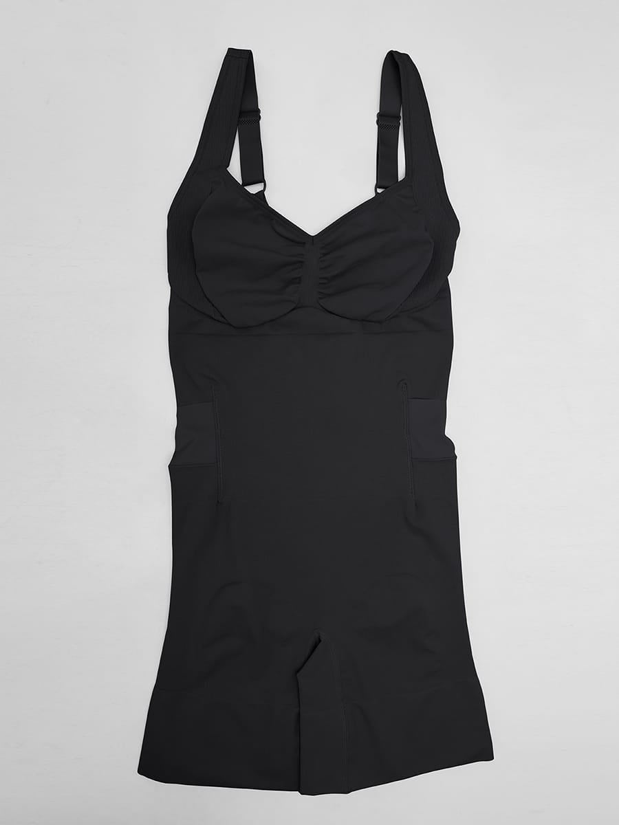 Seamless Open-Back Butt-Lifting Tummy Control Bodysuit