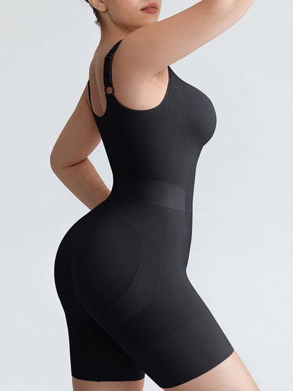Seamless Open-Back Butt-Lifting Tummy Control Bodysuit