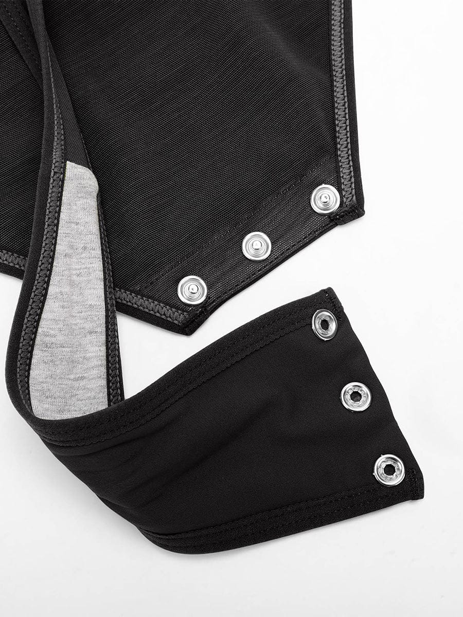 V-Neck Pleated Tummy Control Bodysuit