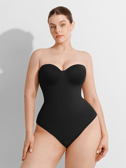 Seamless Underwire Half-Cup Shapewear Bodysuit Description Heading: