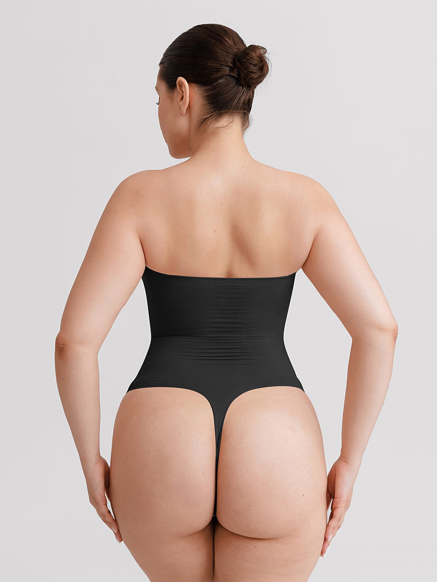 Buttery-Soft Strapless Tummy Control Thong Bodysuit