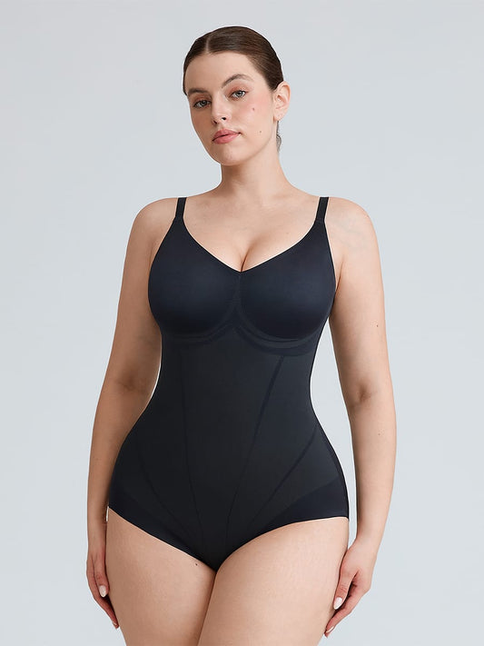 Liquid LYCRA™ V-Neck Light Shaping Bodybriefer