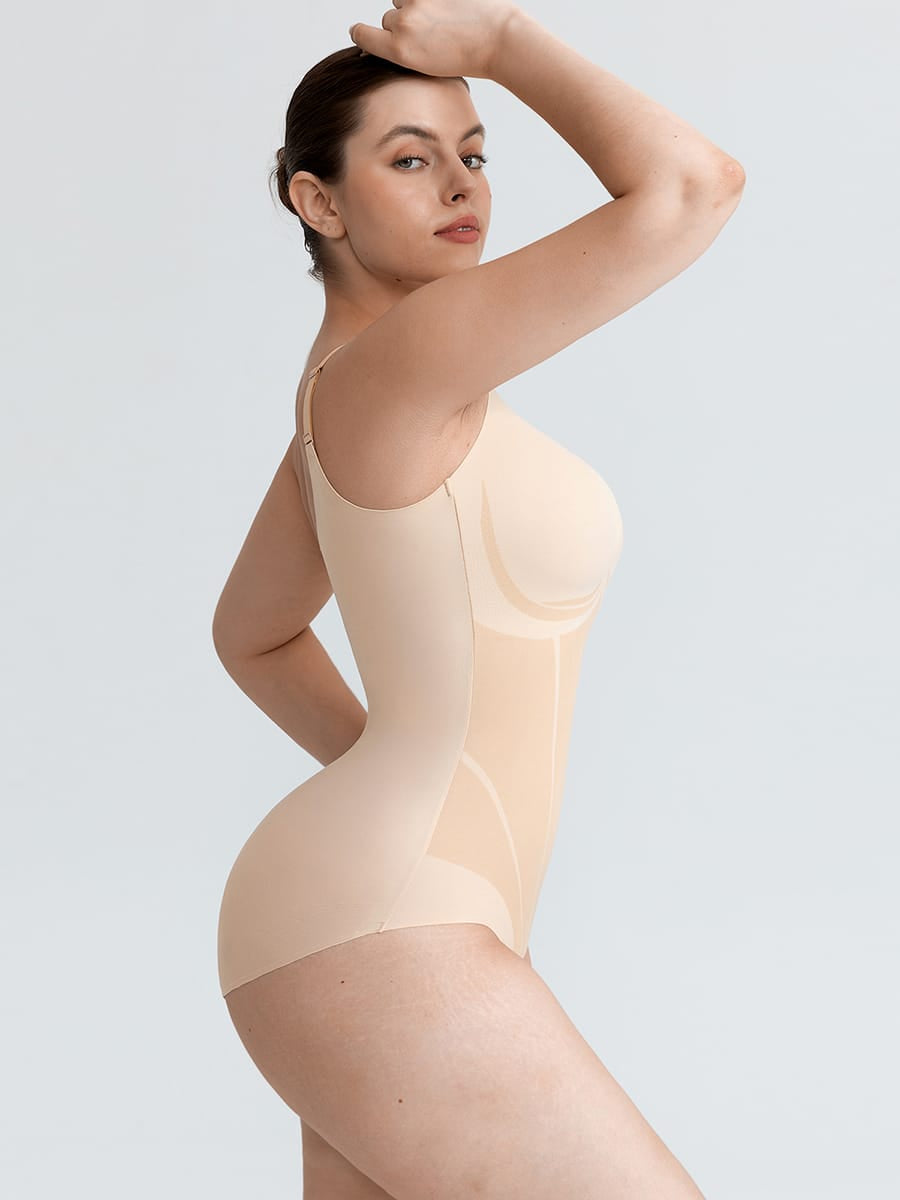 Liquid LYCRA™ V-Neck Light Shaping Bodybriefer
