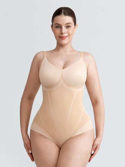 Liquid LYCRA™ V-Neck Light Shaping Bodybriefer