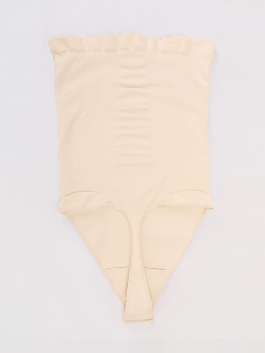 Buttery-Soft Strapless Tummy Control Thong Bodysuit