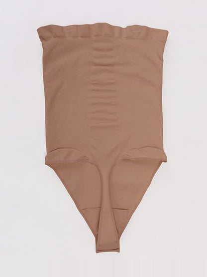 Buttery-Soft Strapless Tummy Control Thong Bodysuit