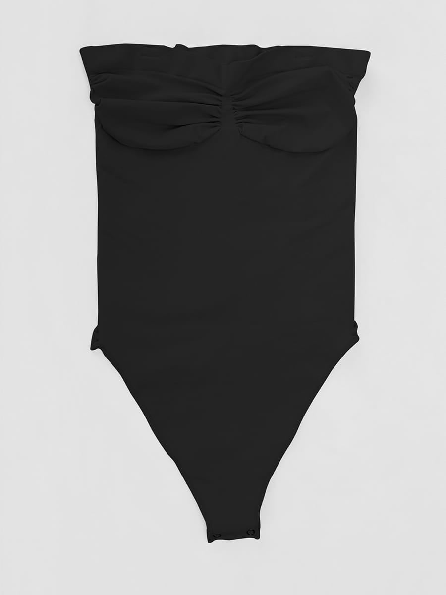 Buttery-Soft Strapless Tummy Control Thong Bodysuit