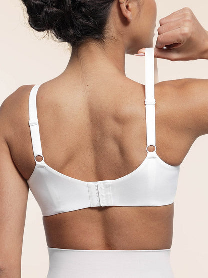 Mesh Full-Coverage Unlined Underwire Bra